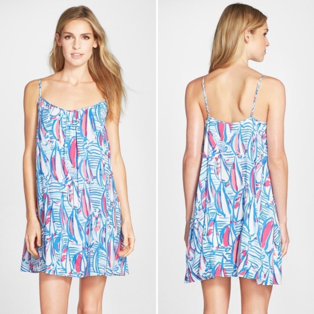 Lilly Pulitzer Daphne Red Right Return Dress